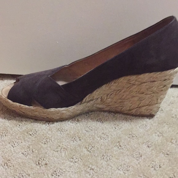 Michael Kors open toe brown heeled espadrilles - Picture 4 of 6